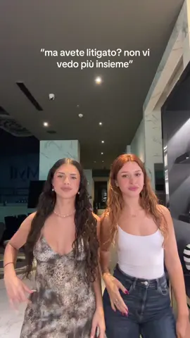 A post by @camillamasato on TikTok caption: in realtà litighiamo ogni giorno 