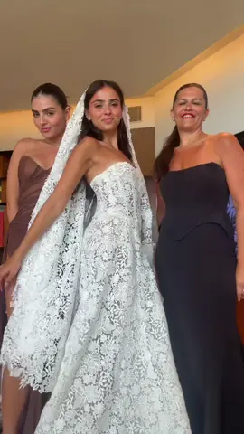 A post by @kimorazulay1 on TikTok caption: חזרנו לשמלות במיוחד 🪬👰🏽‍♀️🥹