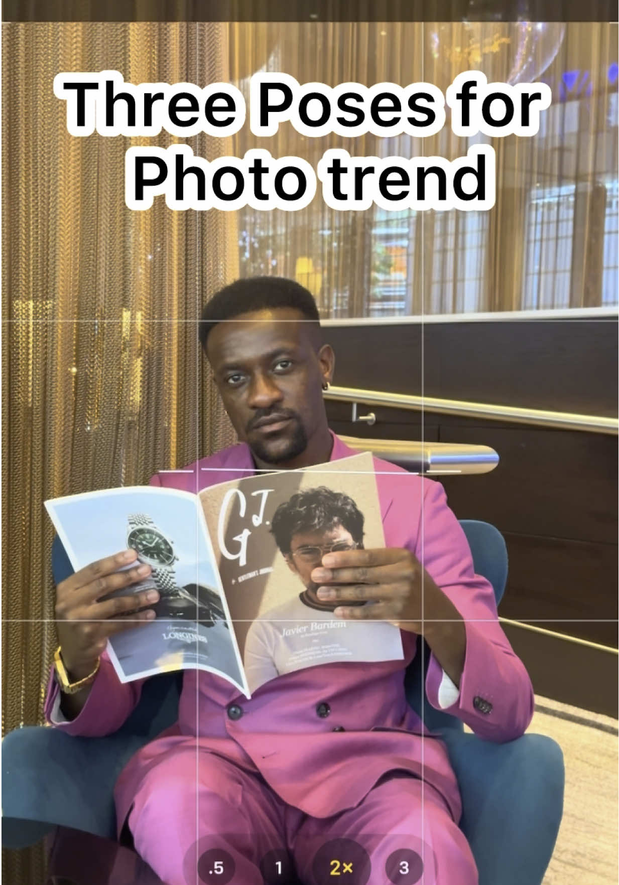 A post by @mr.dasante on TikTok caption: Three Poses for photo trend ? Download @creatiai.app the best service to bring this to life 