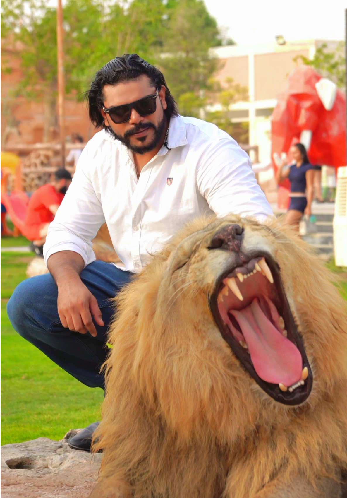 A post by @shadaabshaikh1 on TikTok caption: Jungle experience #shadaabshaikh1 #teambeast1side #fyp  #tiktokuae #tiktok 