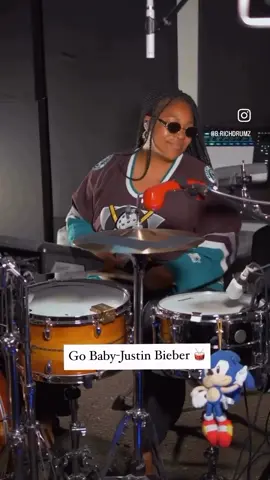 A post by @justinbieber on TikTok caption: Go baby go baby go baby go baby go
