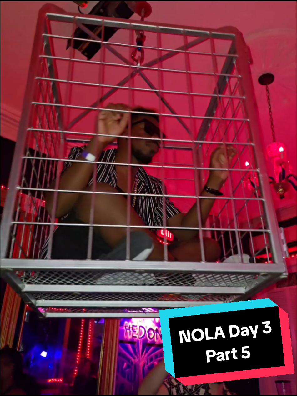 A post by @shantons7 on TikTok caption: Singing karaoke in NOLA was on my bucket list, I was living my best life! This is part 5 of my third day in New Orleans celebrating my 30th birthday. We went on the VIP Bar Crawl and hit up about 4 bars/clubs. The last one was a special surprise and a little sexy!  I also sang karaoke at Cats Meow 2, which was on my bucket list when I visited New Orleans. My fiancé eventually joined me on stage but let's just say it was a night to remember. 🥰  #neworleans #catsmeow #30thbirthday #thingstodoneworleans #barcrawl 