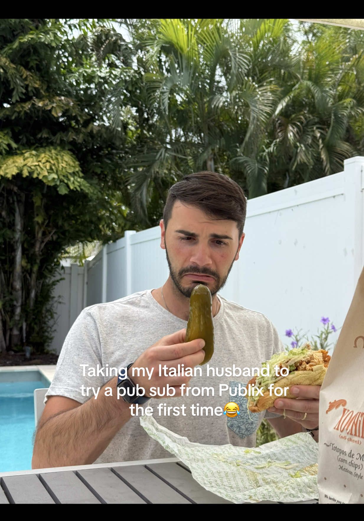 A post by @carloandsarah on TikTok caption: A pub wot ?????🧍🏼‍♂️🧍🏼‍♂️