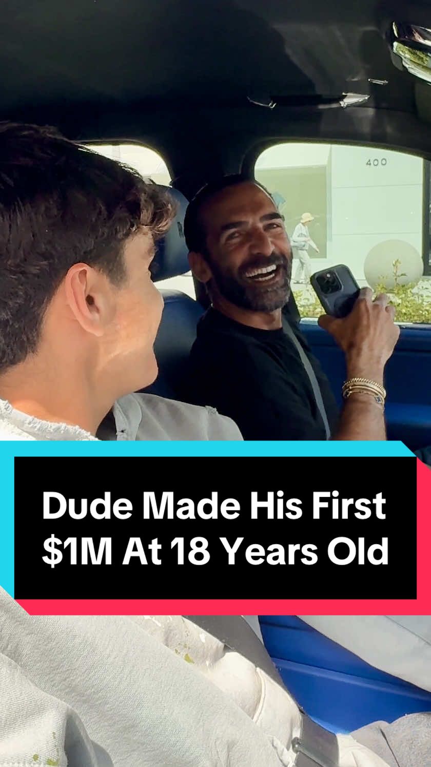 A post by @itsdanielmac on TikTok caption: What Was Your Net Worth At 18? #entrepreneur #finance 