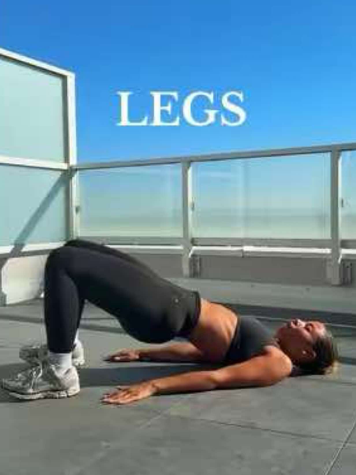 A post by @lexielearmann on TikTok caption: Tap in💛👏🏽 #fyp #athomeworkout #glutesworkout #legday #Fitness  