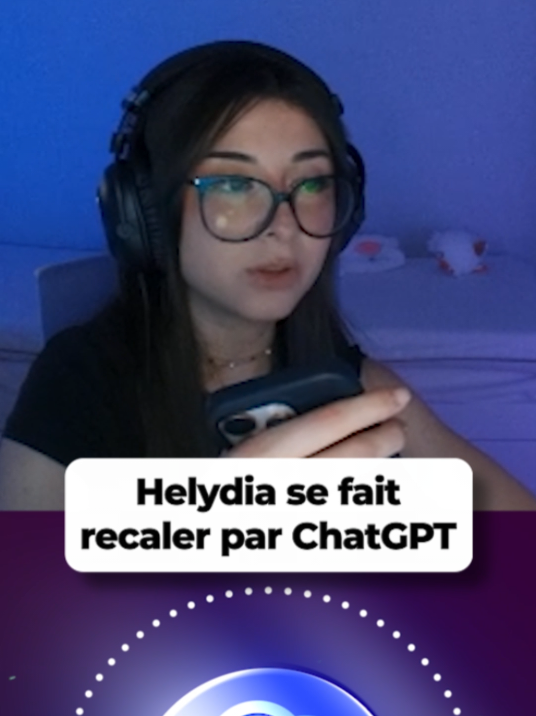 A post by @helydiaa on TikTok caption: Friendzonée par une IA 💔 #helydia #pourtoi 