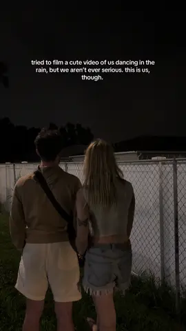 A post by @sidneylove on TikTok caption: need to go back to FL asap @Will Stupalsky #fyp #couplegoals #rain #dancingintherain #foryou #trending #longdistancerelationship 