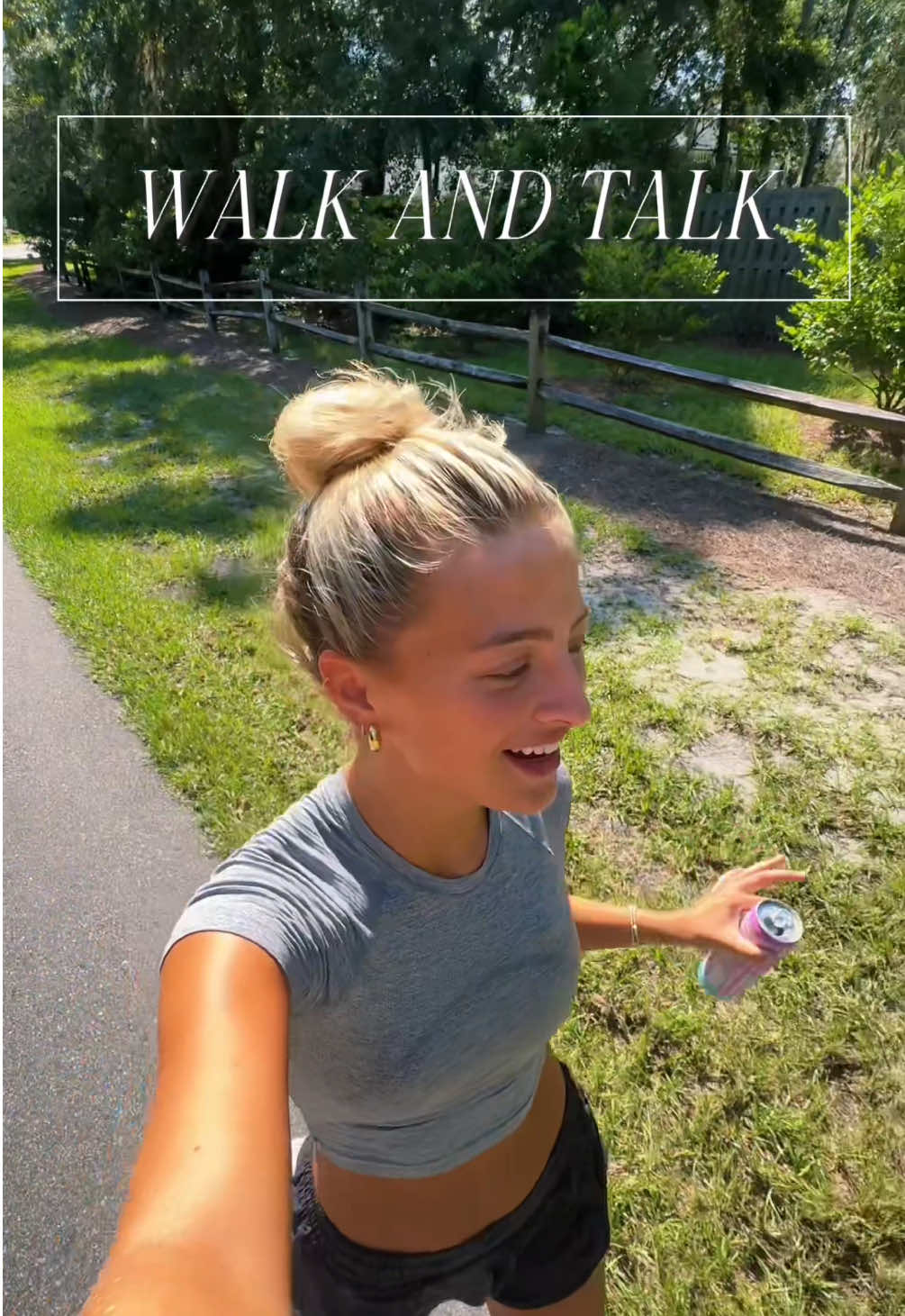 A post by @averykatherinewood on TikTok caption: Yay to walk and talks!!!!