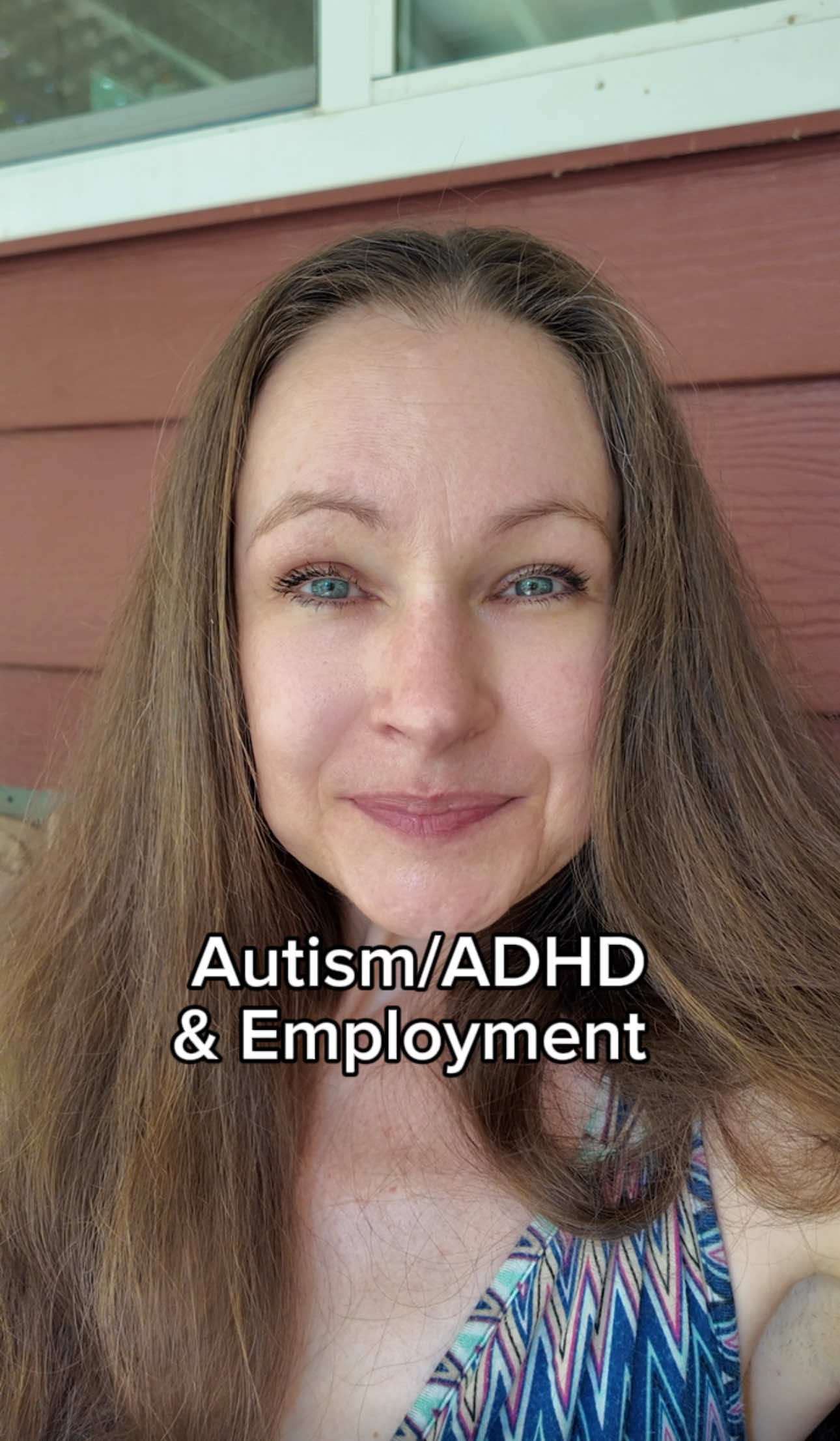 A post by @toren_wolf on TikTok caption: Mama Wolf here: I am a full time eBay seller. Toren's dad is a mail carrier. We are far from rich, but we get by.🥰 Employment has been extremely difficult for me throughout my life, and I always thought I was an absolutely terrible person because of it. I'm now learning that there were reasons for my social difficulties, and trying to forgive myself for years of struggle. Has employment been difficult for you? I'd love to hear your stories! #adhd #autism #employment #job 