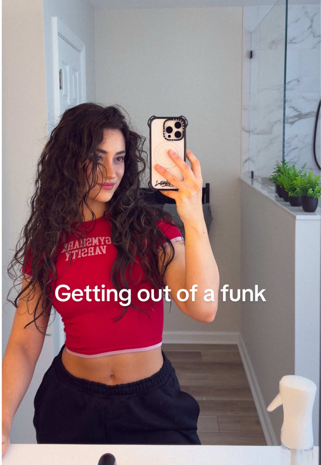 A post by @jessicabickling on TikTok caption: GRWM and let’s talk about getting out of a funk and lacking motivation