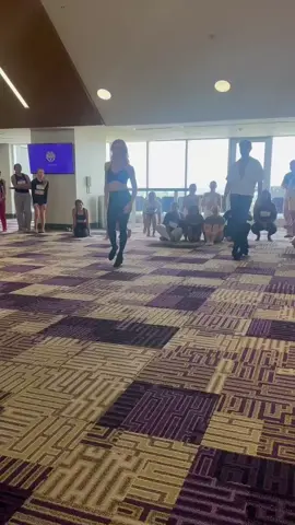 A post by @ryleearnold on TikTok caption: Teaching for the @lsutigergirls today was a dream🫶🏻✨🥹 choreo: me & @carter 