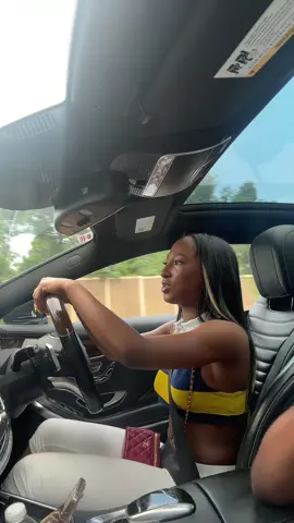 A post by @madeintywon on TikTok caption: i do not like driving with no girl who think she a boy behind the wheel. let me out the car please😭