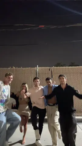 A post by @sidestrokeshep on TikTok caption: Squad @Charlie Georgio @tjpalma @BELLE-A @Findjeremiah 