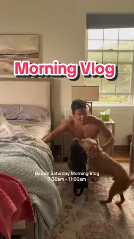 A post by @athomewithbryan on TikTok caption: Yes, I’m wearing a crop top 😜 #croptop #morning #vlog #dadlife #gym #errands #coffee #dadsoftiktok  #fatherhood #athomewithbryan 