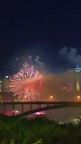 A post by @shairinakhan on TikTok caption: Happy 4th 💥#fyp #foryoupage #july4th #niagarafalls 