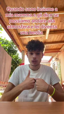 A post by @u_calabrisi1 on TikTok caption: Quando sono insieme a mia mamma e gli dico se possiamo andare alla atmosfera e lei diventa una bestia #videoviral #perte #bestia 