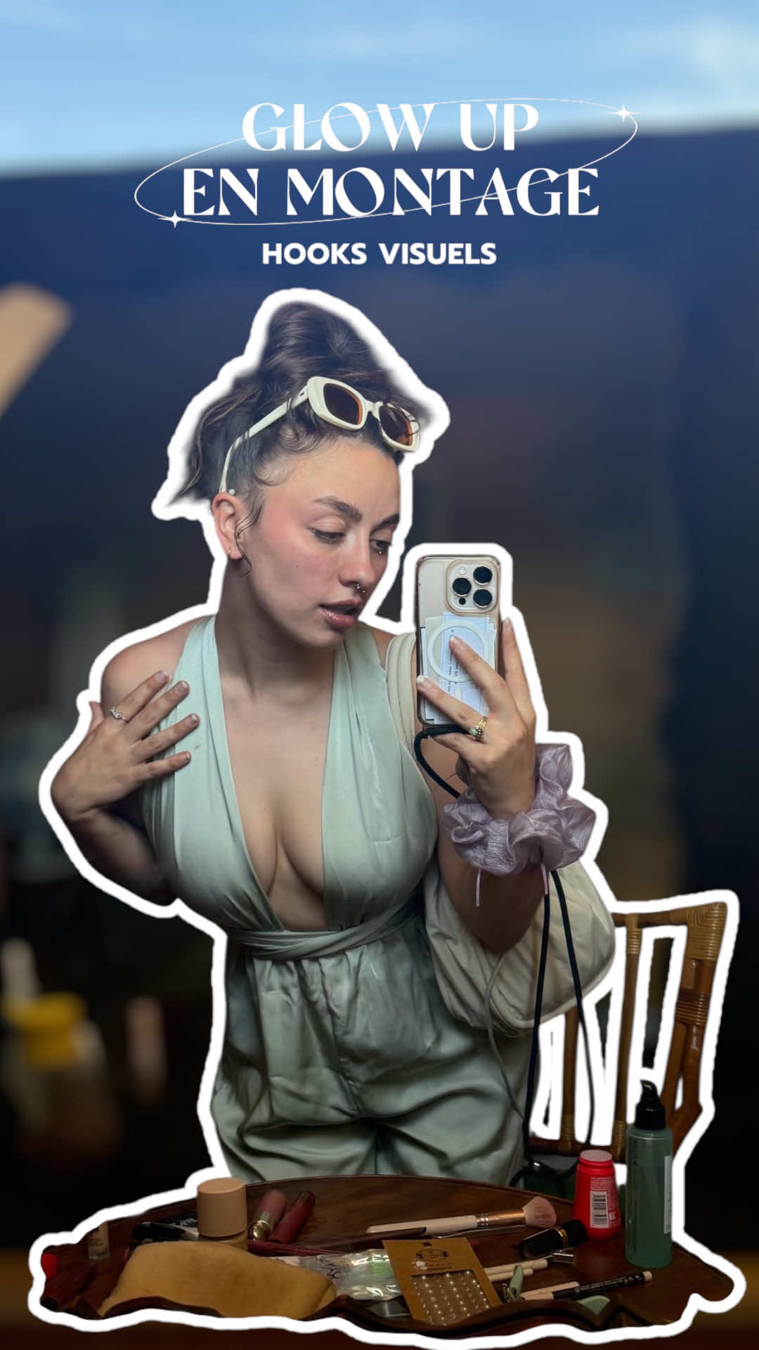 A post by @lise_favre on TikTok caption: 💡 idées de hooks visuels à réaliser hyper facilement sur @CapCut  Bienvenue dans ma série de tutos pour Glow up en montage avec moi 🤝 Abonne toi pour ne pas louper les prochains tutos, la bisauch <3 #montagevideo #capcuttutorial #tutocapcut #glowupenmontage 