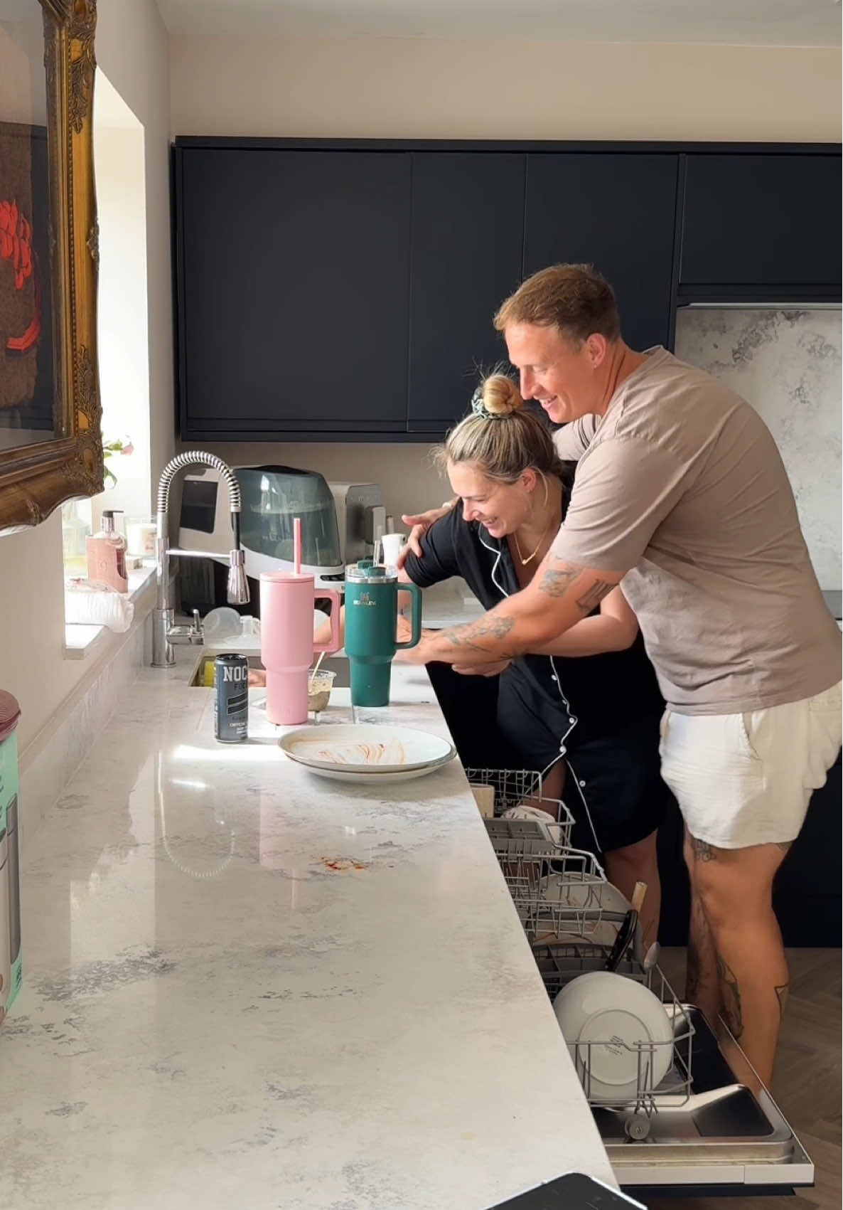 A post by @rooshome on TikTok caption: ad 🫧 Mark’s first big reset as a dad 🫶✨ impressive that he did this in the first week however it’s taken us ages edit 🤣  Using our @Cleanipedia faves 🧼 - Cif Infinite+ Clean (Mark once again being the no.1 fangirl of this product 🤣) - Cif Cream Cleaner  - Persil & Comfort Heaven Scent range  #postpartumreset #boyfrienddoesmyvoiceover #boyfriendcleans #dadcleans #reset #cleaningmotivation #cleanwithmyboyfriend #couplescleaning #newparents #postpartum 