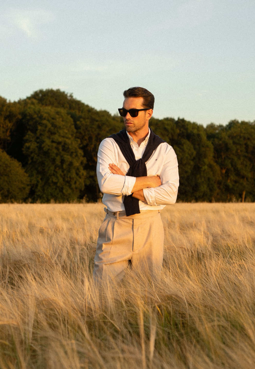 A post by @aligordon89 on TikTok caption: The Oxford shirt has stood the test of time and for good reason. A staple that’s smart without trying too hard, it works just as well off-duty as it does dressed up. @Holland Cooper Clothing have introduced four colourways in this iconic style. ad-pr