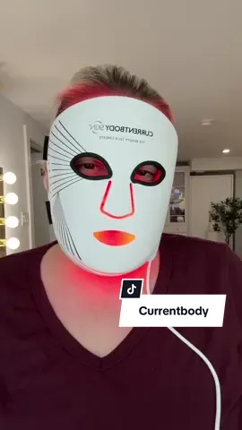 A post by @selenamup on TikTok caption: I’m always looking for ways to reduce inflammation and redness in my skin  After 30 days using @currentbody LED red light therapy mask my before and afters speak for themselves! I’ve noticed a reduction in my redness especially on my cheeks Use code SELENA for 10% off all Currentbody skincare devices  #currentbody #skincare #redlighttherapy #skincaretips 