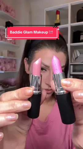 A post by @poopiblh on TikTok caption: Mon premier 🎀 Baddie Glam Makeup🎀 je crois que c’est un des maquillage qui me va le mieux ✨ #makeup #glam #baddie #beauty #pink #trends #makeuptransformation #idee 