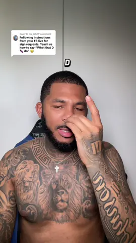 A post by @chaadcrb on TikTok caption: Replying to @ms_liah27 come find out 😏 #funny #asl #signlanguage #americansignlanguage #trending #foryou #viral #fyp #foryoupage #explore #chaadcrb 