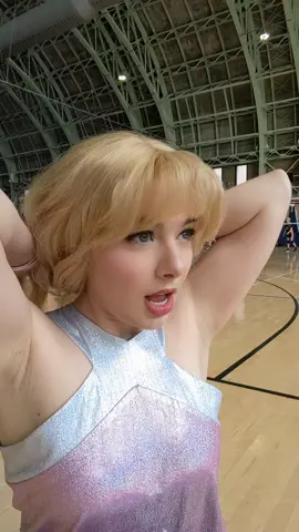 A post by @rufflebutt on TikTok caption: Irl Haikyuu event was fun #cosplay #sabrinacarpenter #fortnite #manchild 