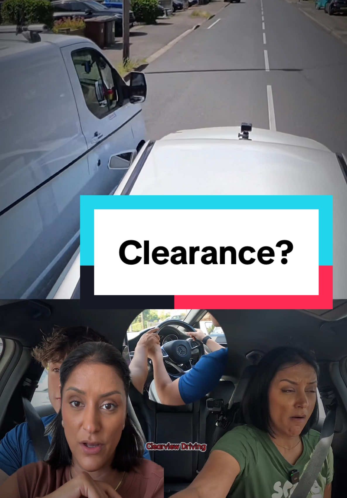A post by @clearviewdriving on TikTok caption: Replying to @Davelovesbacon  #driving #car #test #learn #howto #pass #london #teacher #fyp #clearance 
