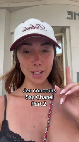 A post by @isabeau.delatour on TikTok caption: JEU CONCOURS SAC CHANEL 🥹🥹🥹😭😭😭❤️❤️❤️❤️ Pour participer : - S'abonner à mon compte Insta : Isabeau.delatour - Mentionner 2 copines en commentaire de ce tiktok - Republier ce tiktok Tirage au sort le 27 juillet à 18h !!!! #pourtoi 