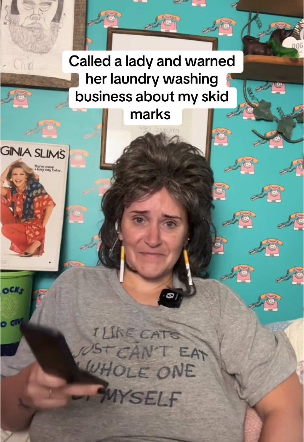 A post by @sarahsoda5 on TikTok caption: #suedillon #prankcall #fyp 