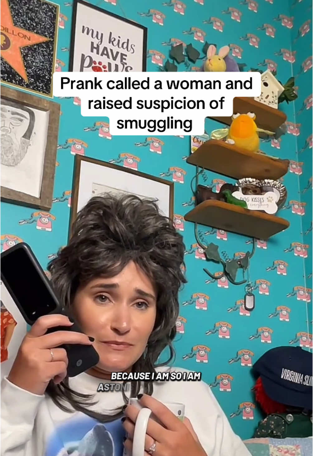 A post by @sarahsoda5 on TikTok caption: #fyp #prankcall #suedillon 