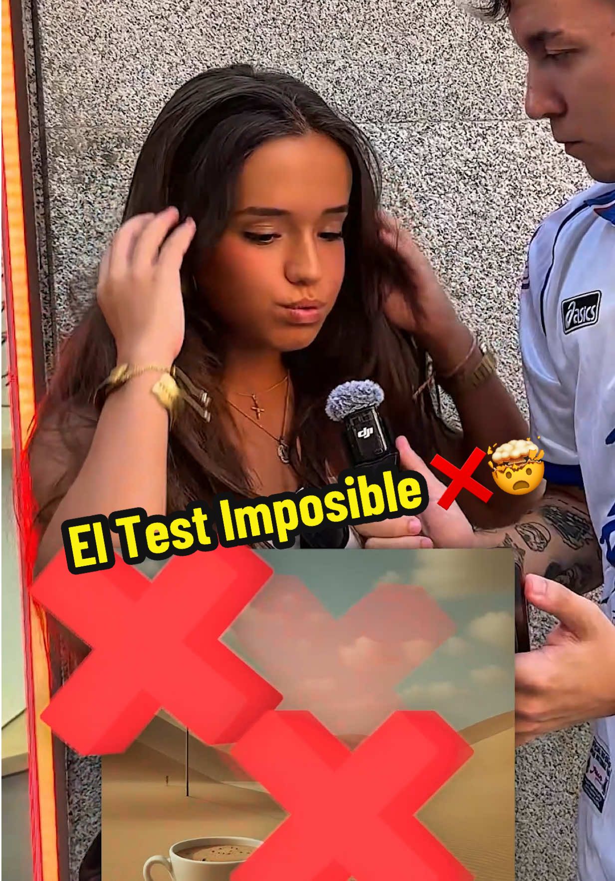 A post by @marrytoshow on TikTok caption: Este Brainrot Test es IMPOSIBLE 🤯🔥 alguien lo sabía? ⬇️ #entrevista #test #desconocidos #pregunta #brainrot #imposible 