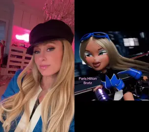 A post by @parishilton on TikTok caption: #duet with @i♡parishilton #parishilton  Iconic💫Thats hot🥰 Loves it✨ @bratz 
