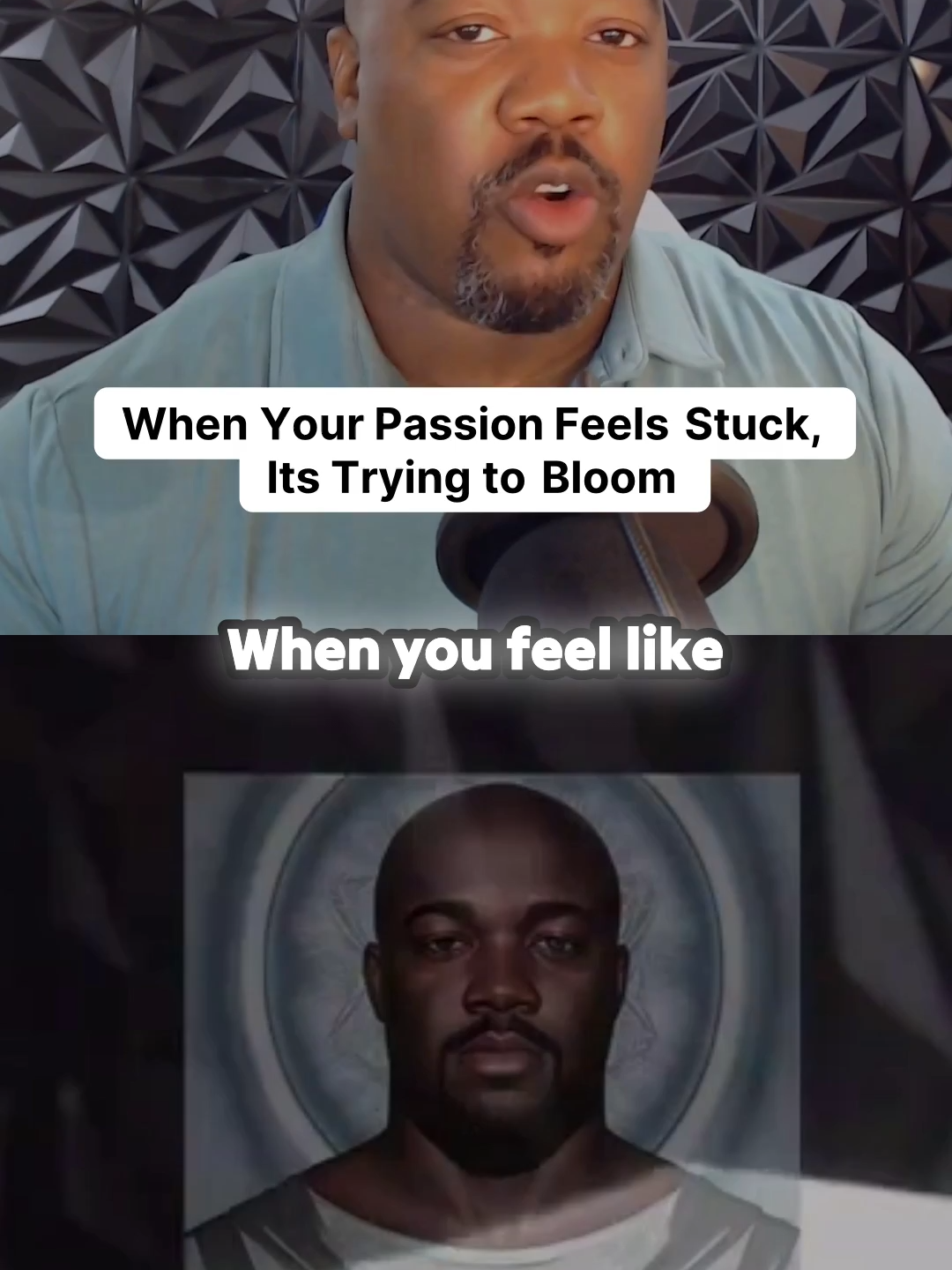 A post by @realnickbillions on TikTok caption: “That restless tug inside? It’s your God-planted purpose begging to breathe—will you finally tear the cocoon? ”That tug inside? Your purpose wants OUT. 🦋👇 Comment the ONE action you’ll take today to let your gift bloom & share this with someone stuck in their shell. #motivation #learnontiktok #earnontiktok #edutok #lifehacks #personaldevelopment #hopecore #purpose #bloom #nickbillions