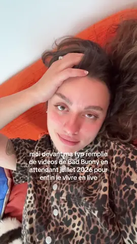 A post by @lise_favre on TikTok caption: Tellement hâte de voir mon méchant lapin 🐰  #badbunny 