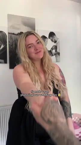 A post by @lifewithljj on TikTok caption: At this point follow along to see if our wedding goes ahead 😭 everything is going wrong atm 🥺 #weddingplanning #bridetobe #julybride 