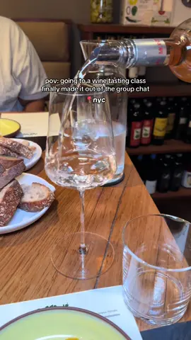 A post by @newyorkbucketlist on TikTok caption: And it’s every week🍷 🍝Get exclusive tickets at our link in bioto this wine tasting lunch at the famous Roscioli NYC, where their sommelier will highlight a selection of Italian wines from their alimentari, highlighting different regions of Italy every class. Who'a coming with you? #NYbucketlist #nyc