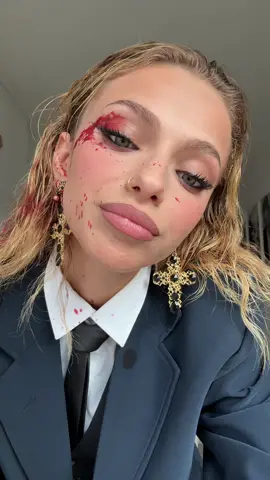 A post by @jserpi on TikTok caption: fakeblood 