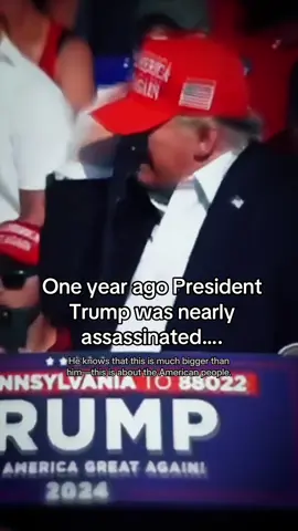 A post by @teamtrump on TikTok caption: Unstoppable. #maga #donaldtrump #butler 