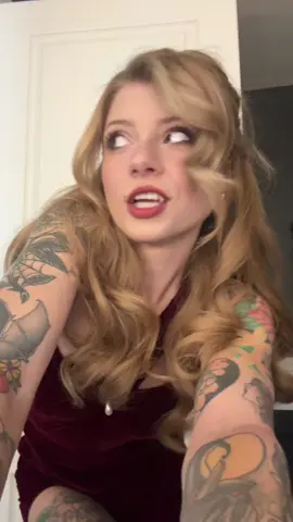 A post by @extrasadspice on TikTok caption: Every vampire needs their velvet dress
