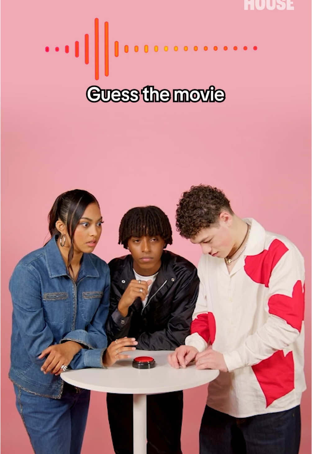 A post by @flighthouse on TikTok caption: How long did it take you to guess 👀 @Sway Bhatia @Mk🇪🇹 @Julian Lerner #swaybhatia #mekonnenknife #julianlerner #zombies #zombies4 @disneyzombies 