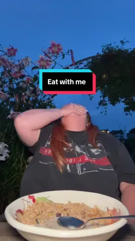 A post by @chuglygirl on TikTok caption: For legal reasons all of the stories and names in this eat with me are not real.. #eatwithme #fyp 