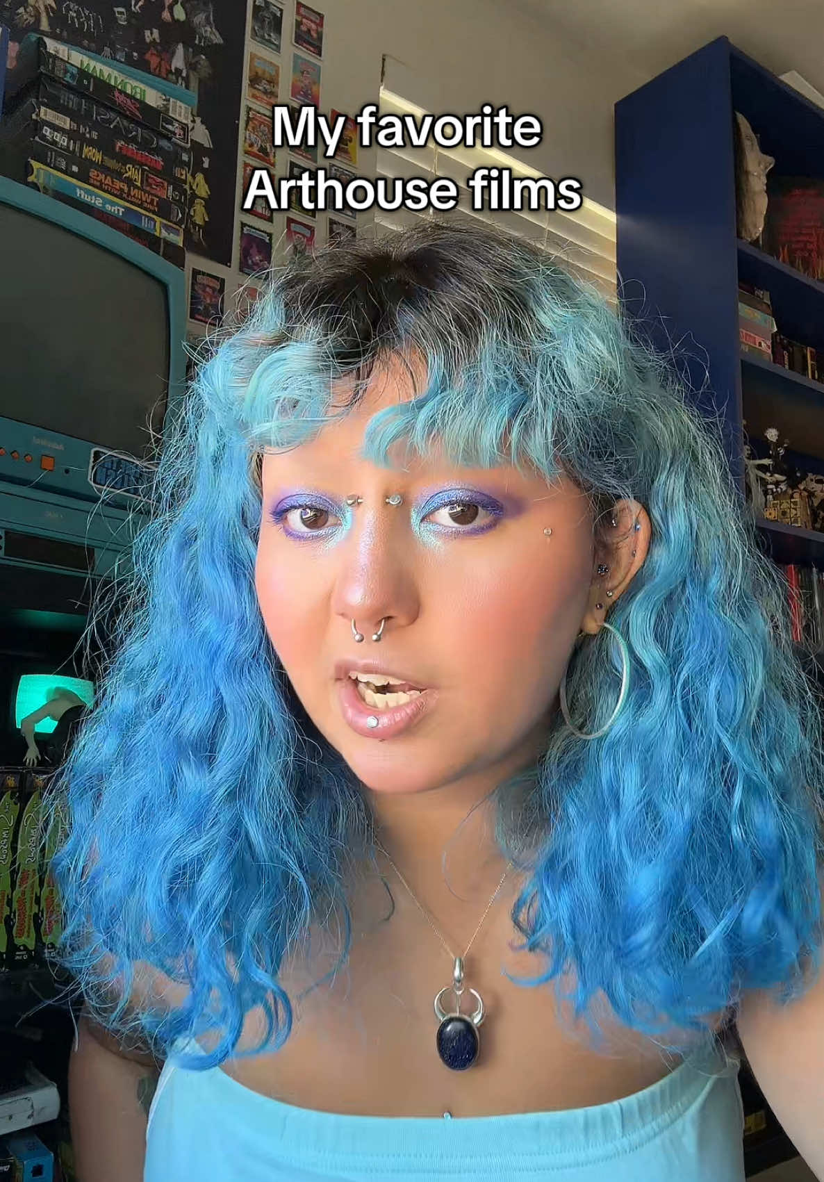 A post by @bluegh0sts on TikTok caption: Might make Letterboxd list for these #letterboxd #filmtok #movietok #horrortok #movierecommendation #moviereview #filmrecommendation #filmreview #shortfilm #horrorrecommendation #horrorcommunity #horrorfan #arthouse 