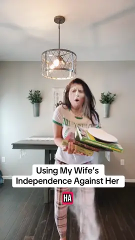 A post by @thugmomog on TikTok caption: HALP! 😂☠️🔥 #couples #marriage #trending #relationships #fypシ #prank #fyp #husbandwife #coupledup 