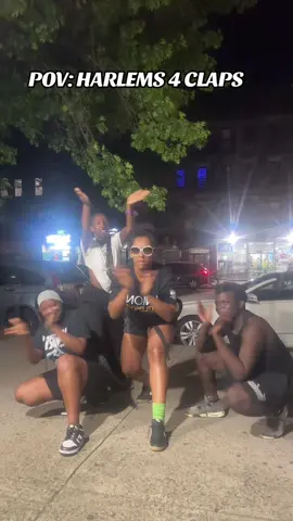 A post by @posdtatib on TikTok caption: FUN FACT @djdannydee1 IS THE ONE WHO STARTED THE NO MUSIC ERROR 💯😏💃🏽💃🏽#harlem #nyc #dance #viral #TATIB👑 