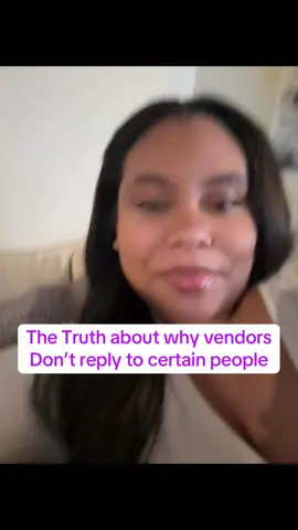 A post by @cherrialewiththetea on TikTok caption: The truth about why vendors don’t reply to certain people! #Fyp #foryoupage #foryou #fypシ゚viral #fypシ #viral #viralvideo #trending 
