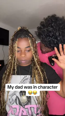 A post by @ on TikTok caption: He wanna be like me so bad 😂 #fyp #viral #friday #skit #foryou 