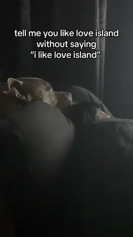 A post by @ on TikTok caption: even my dog caved in … #fyp #Love #island #LoveIsland #finale #viral #pets #dogs #pitbull #petslove 