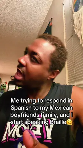 A post by @theobsidianbsupreme on TikTok caption: Spanish is hard 🤯🤯🤯 #fyp #trending #viral #mexicantiktok #nosabo #gay 