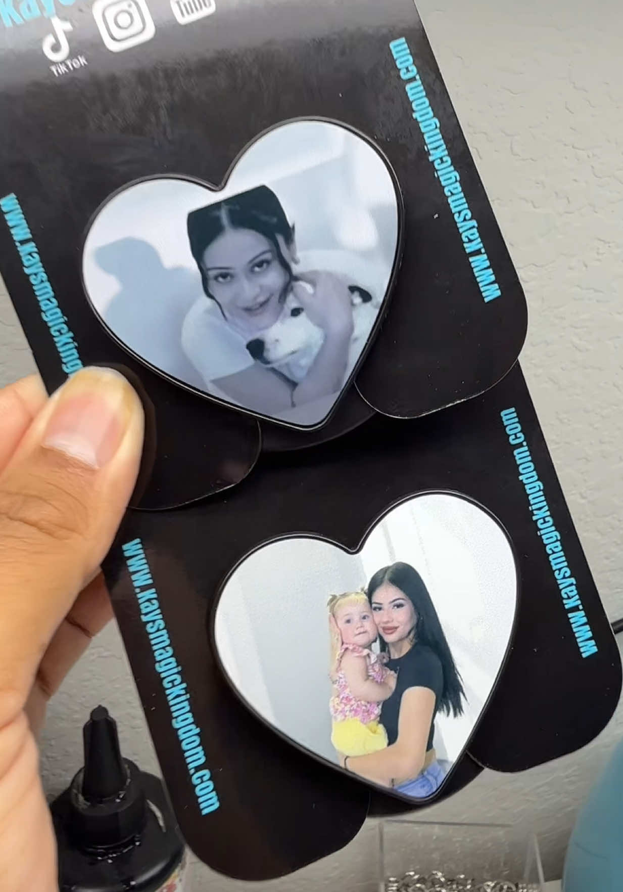 A post by @kaysmagickingdom on TikTok caption: If yall have different photos send them my way hope yall love it🩷 @Wendy Ortiz @evelyn ortiz 